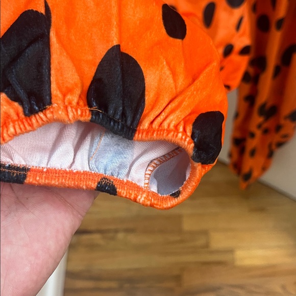 Cheetos Orange and Black Polka Dot Onesie - Picture 5 of 6